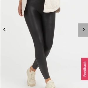 SPANX - Faux Leather Leggings